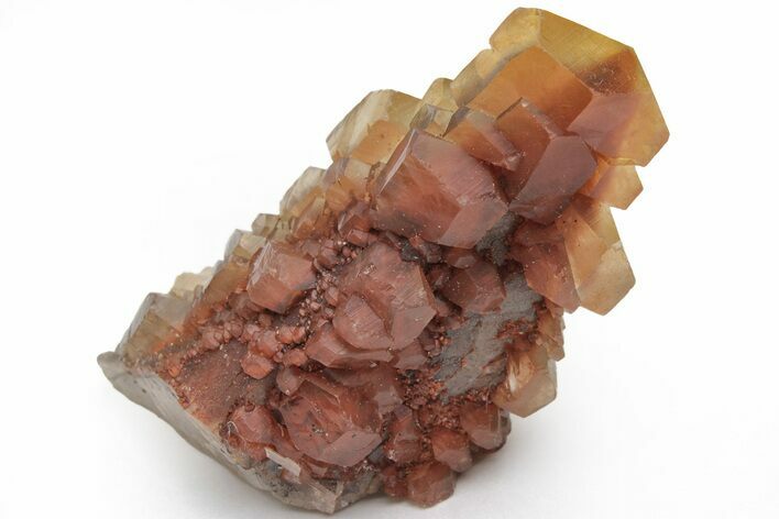 Nailhead Spar Calcite after Dogtooth Calcite - China #216012